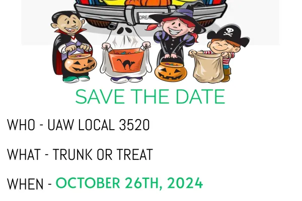 Local 3520 Trunk or Treat 2024