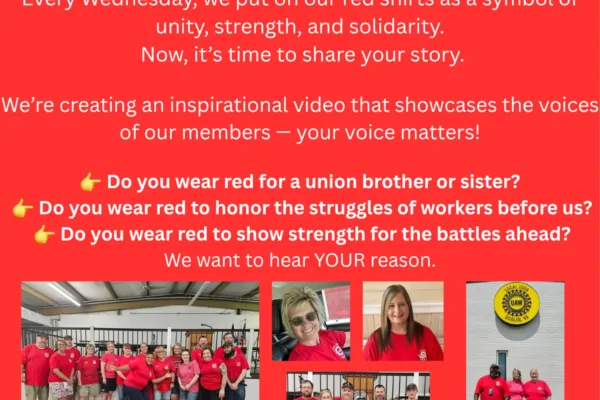 Why do you wear red?