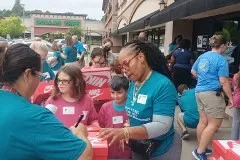 Local 3520 members volunteer for 2025 Bright Beginnings Kids