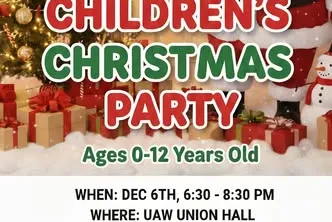 Children's Christmas Party UAW Local 3047
