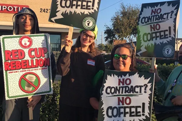 starbucks strikers