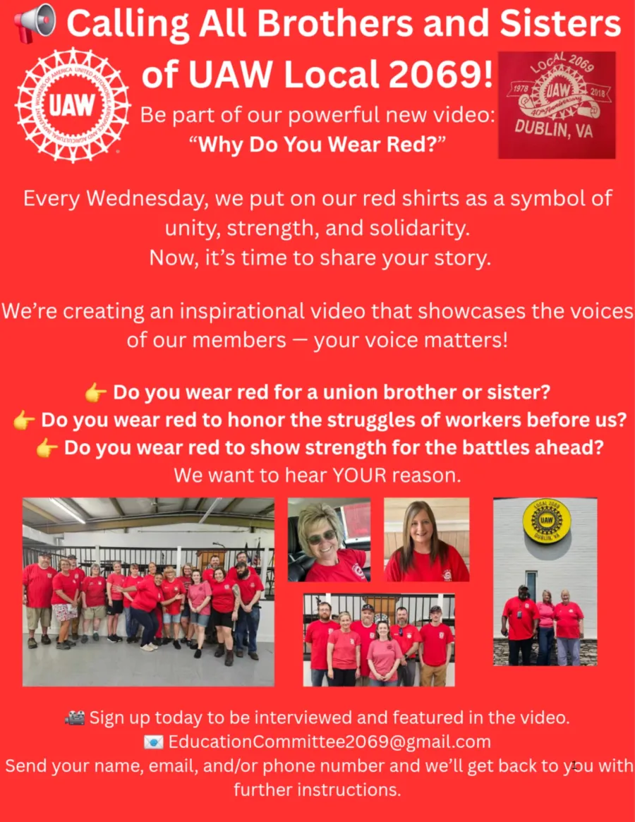 Why do you wear red?