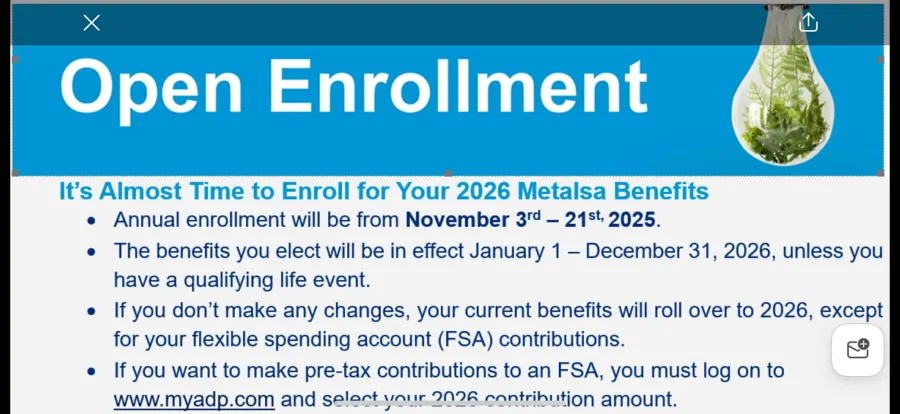 Benefits Open Enrollment
