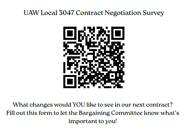 Contract Negotiations Survey