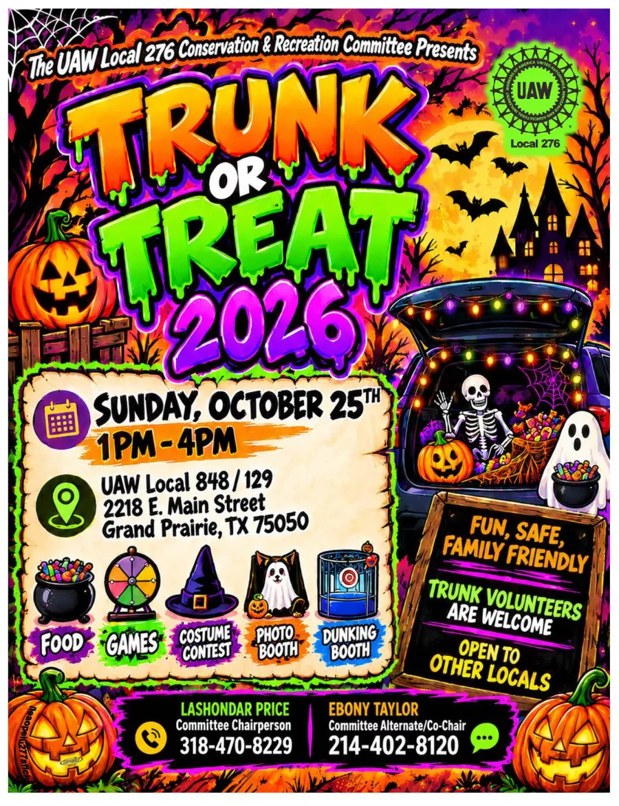 2026-10-25 Trunk or Treat Flyer
