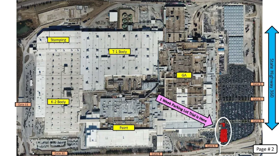 2022-03-24 Communication Notice TM-05 Employee East Parking Lot Trial Page 2