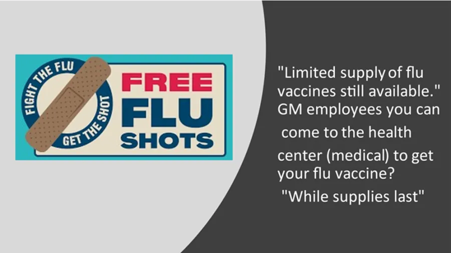 GM Flu Shots 2022
