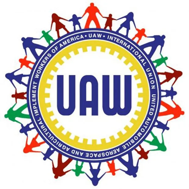 UAW Logo, Multicolored