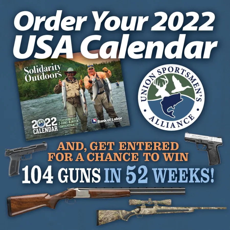 2022 Union Sportsmen's Alliance Calendar