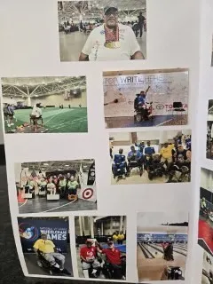 Milas Wyatt - National Veterans Wheelchair Games Medal Winner