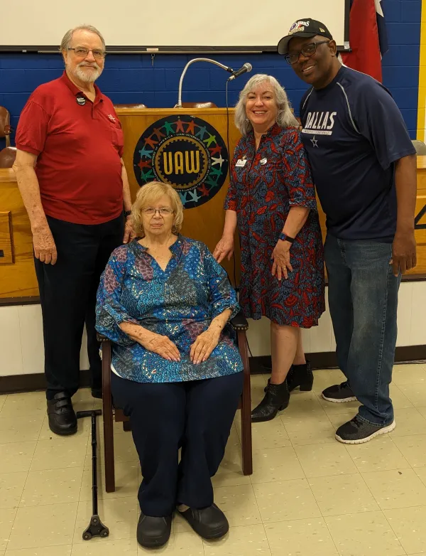 We invite everybody to our retiree meetings