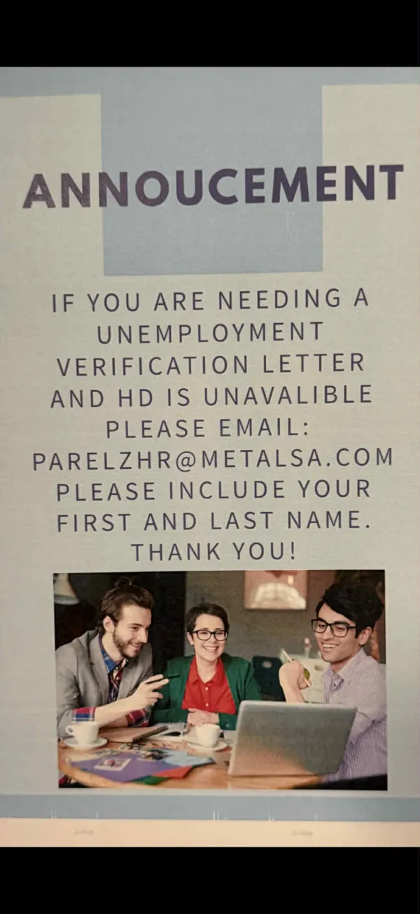 Unemployment Assistance from HD