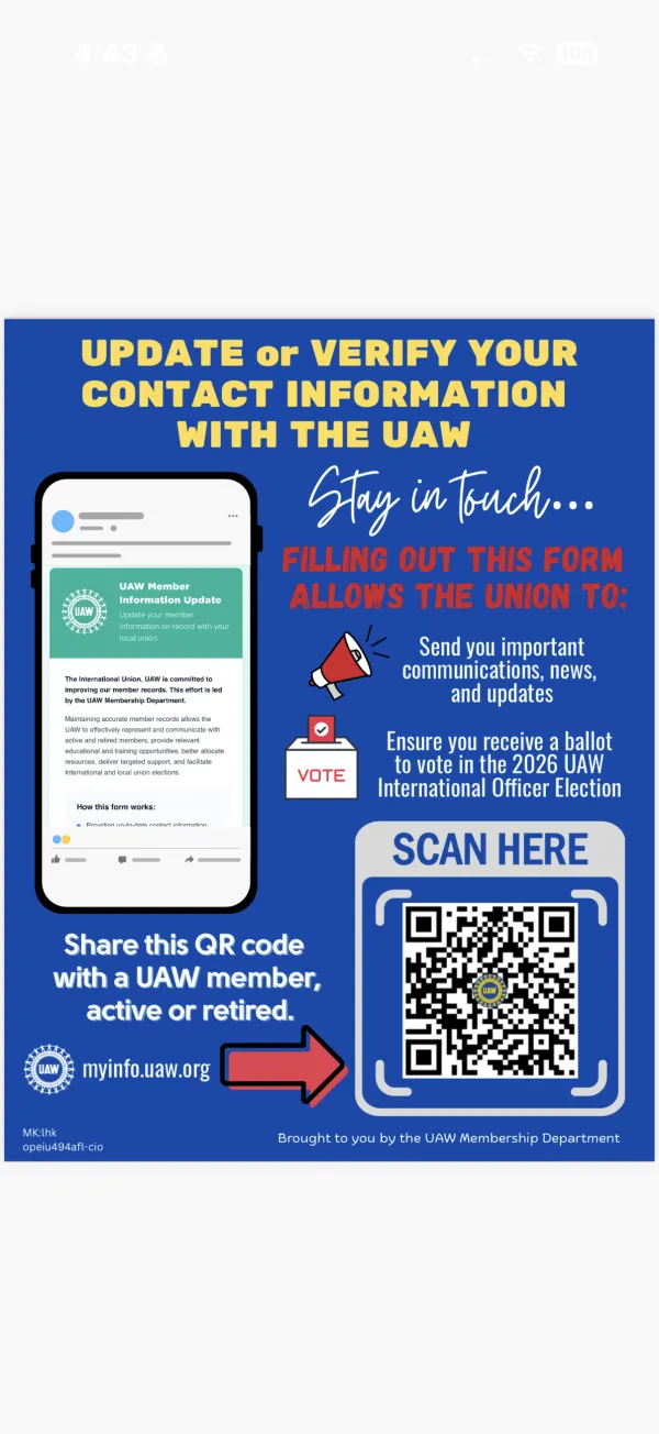 Change of address form