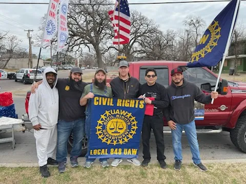 "Saint" Gerardo Contreras is famous for his cooking and his floats