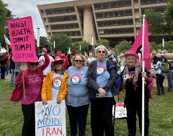 Retirees attended May 1 rally at Dallas City Hall