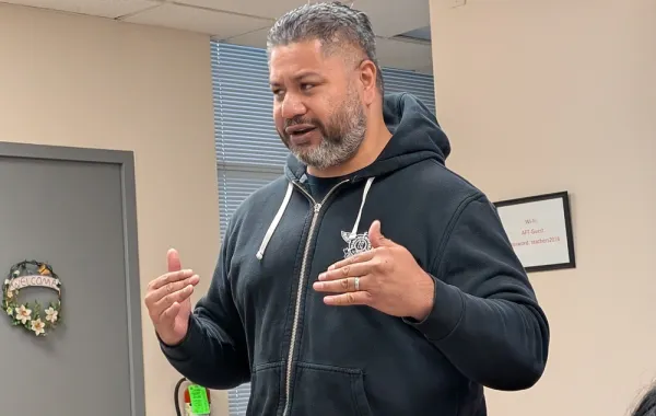Tevita Uhatafe, President of the AFL-CIO in North Texas