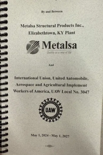 2024-2027 UAW/METALSA CBA