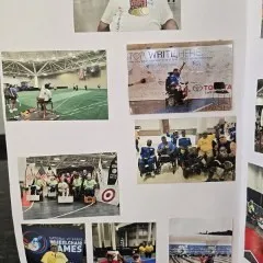 Milas Wyatt - National Veterans Wheelchair Games Medal Winner