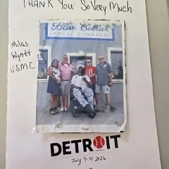 Milas Wyatt - National Veterans Wheelchair Games Medal Winner