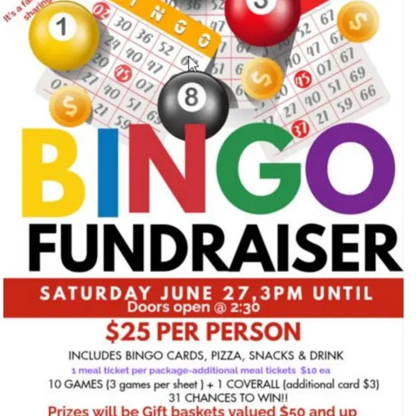 UAW Local 3520 Women's Committee Bingo Fundraiser